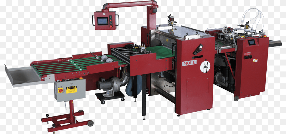 Moll Flexcut System Sheet To Sheet Gluer, Machine, Architecture, Building, Factory Free Transparent Png