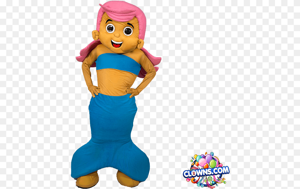 Molly Bubble Guppies Molly The Bubble Guppy, Baby, Person, Mascot, Plush Png Image
