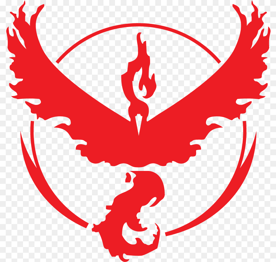 Moltres Image Epic Wallpaperz Red Team Pokemon Go, Emblem, Symbol, Person, Face Free Transparent Png