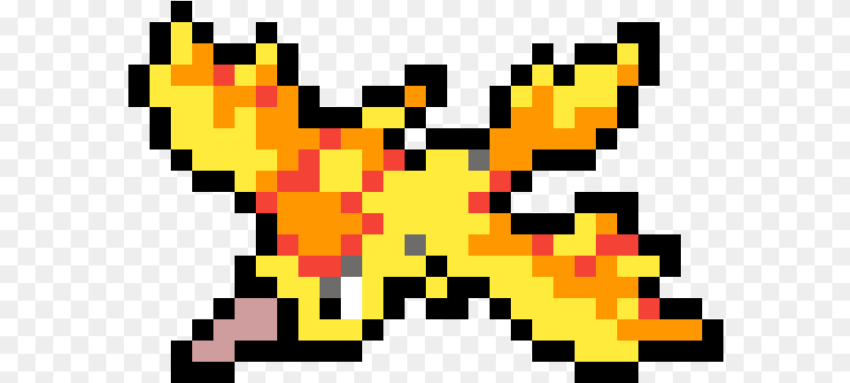 Moltres Pixel Art Pokemon Moltres, First Aid Free Png