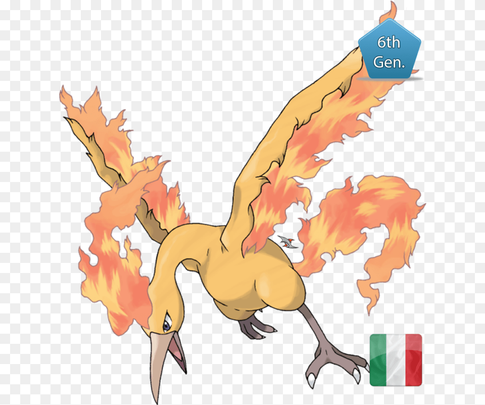 Moltres Pokemon Leggendari Moltres, Person, Animal, Bird, Vulture Free Png Download