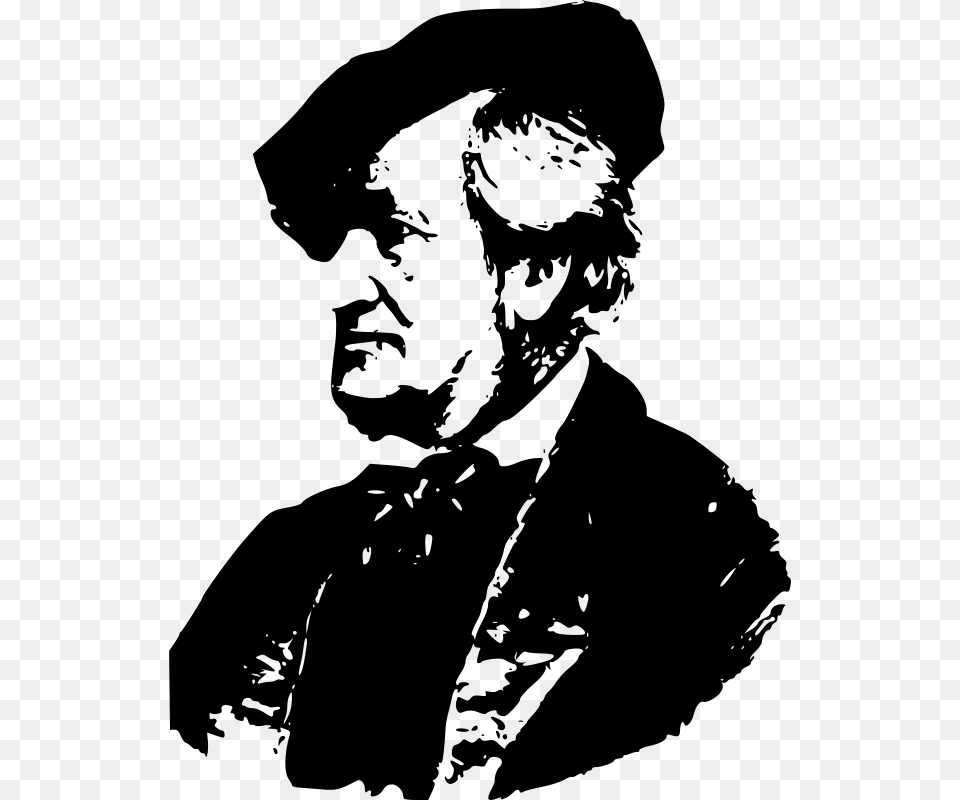 Molumen Richard Wagner, Gray Free Transparent Png