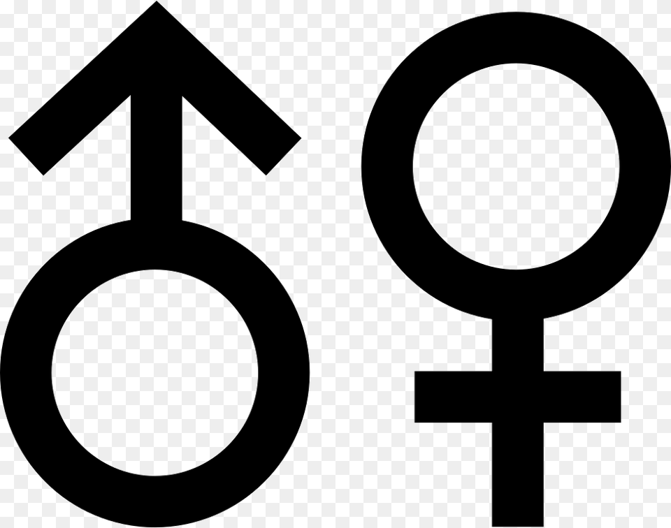 Mom And Dad Gender Symbol, Number, Text, Cross Free Png