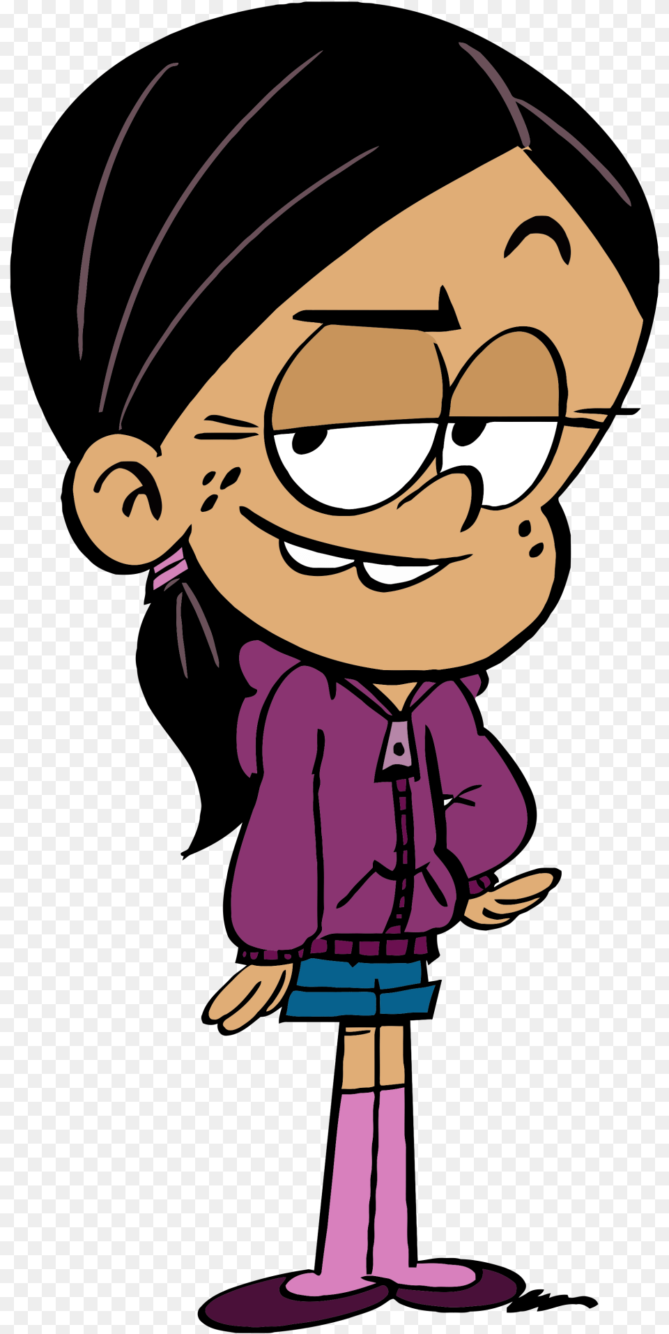 Mom Clipart At For Personal Use Mom Animated Ronnie Anne From Loud House, Cartoon, Person, Book, Comics Free Png Download