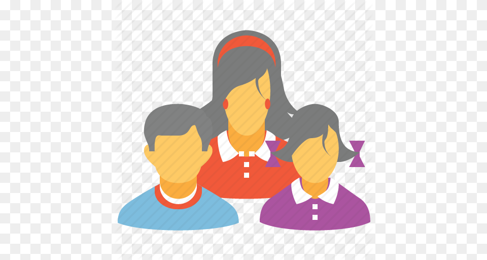 Mom Kids Flat Icon Clipart Computer Icons Child Clip Art, People, Person, Baby, Face Free Transparent Png