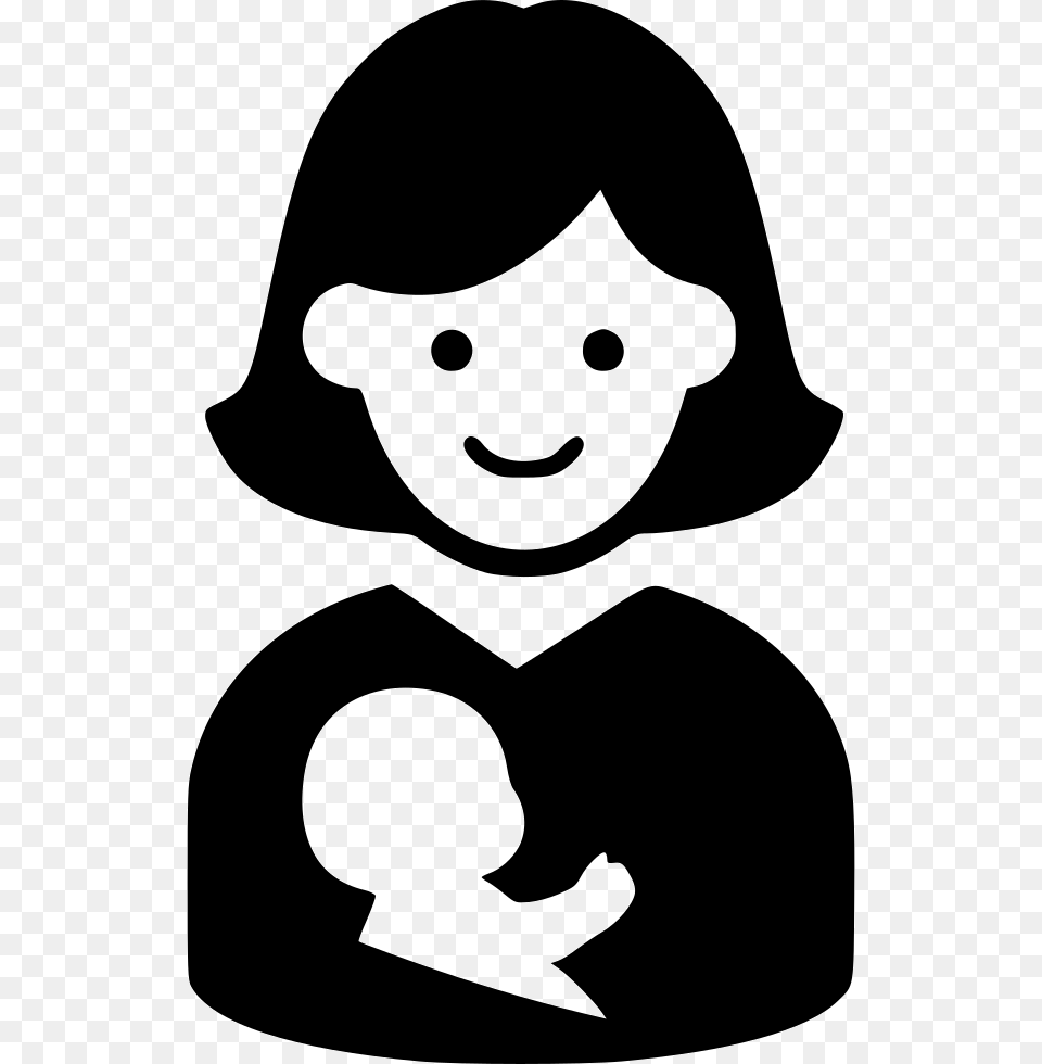 Mom Mother Icon Transparent Background, Stencil, Clothing, Hardhat, Helmet Free Png Download
