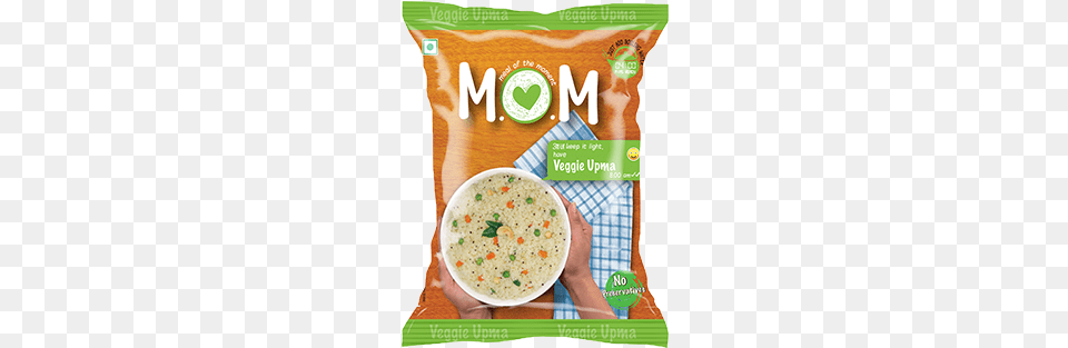 Mom Ready To Eat Veggie Upma Mom Meal Of The Moment Idli Sambar 60g Pack Of, Bowl, Dish, Food, Soup Bowl Free Transparent Png