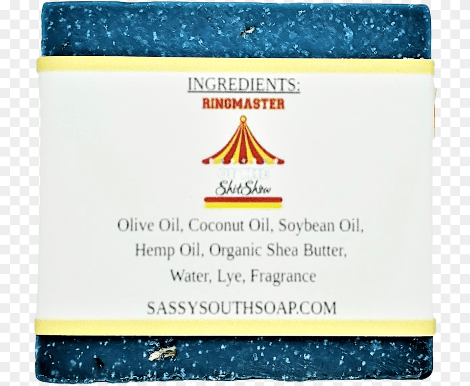 Mom Smells Like The Ringmaster Of The Shit Show U2014 Sassy South Soap, Paper, Text, Business Card Free Transparent Png