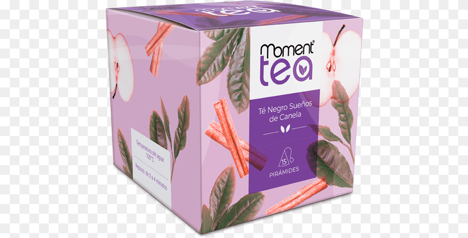 Moment Tea T Negro De Canela Premium Te Negro Con Canela, Herbal, Herbs, Plant, Box Free Png