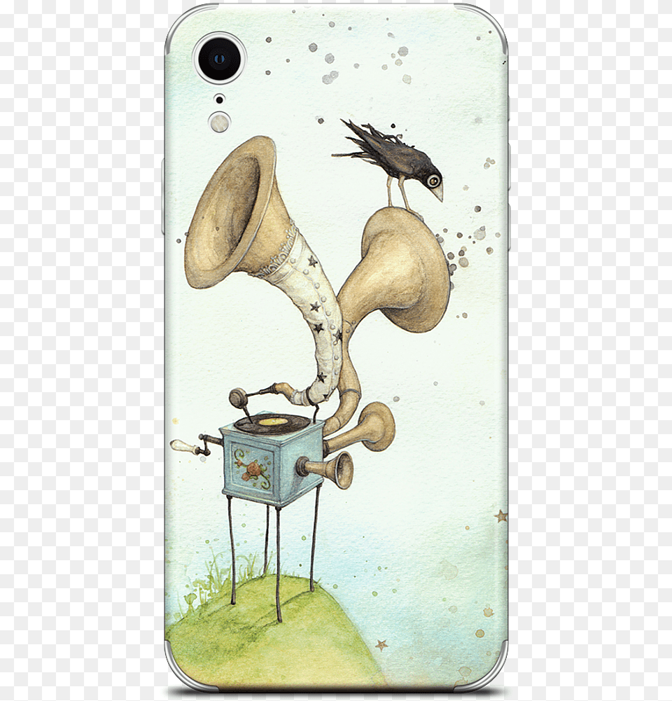 Momentary Diversion Iphone Skindata Mfp Src Cdn Mobile Phone Case, Animal, Bird, Art, Brass Section Png Image