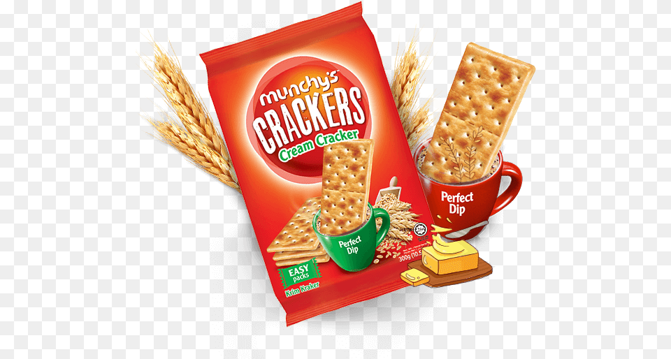 Moments With Crackers Have A Special Place In Our Lives Munchies Malaysia, Bread, Cracker, Food, Cup Png Image