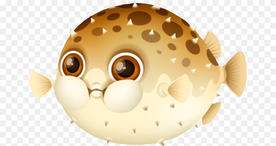 Momio Animo Fish Pufferfish Freetoedit Blowfish, Animal, Sea Life, Puffer, Baby Free Png Download