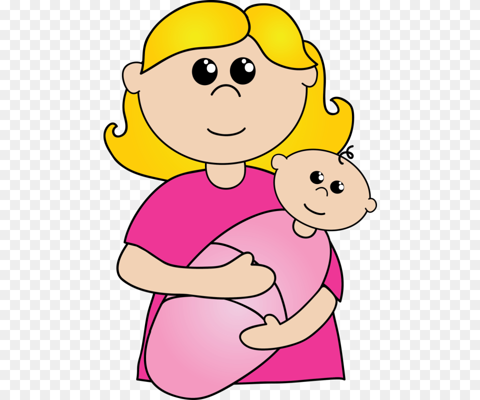 Mommy Clipart Clip Art, Cartoon, Baby, Person, Face Free Png Download