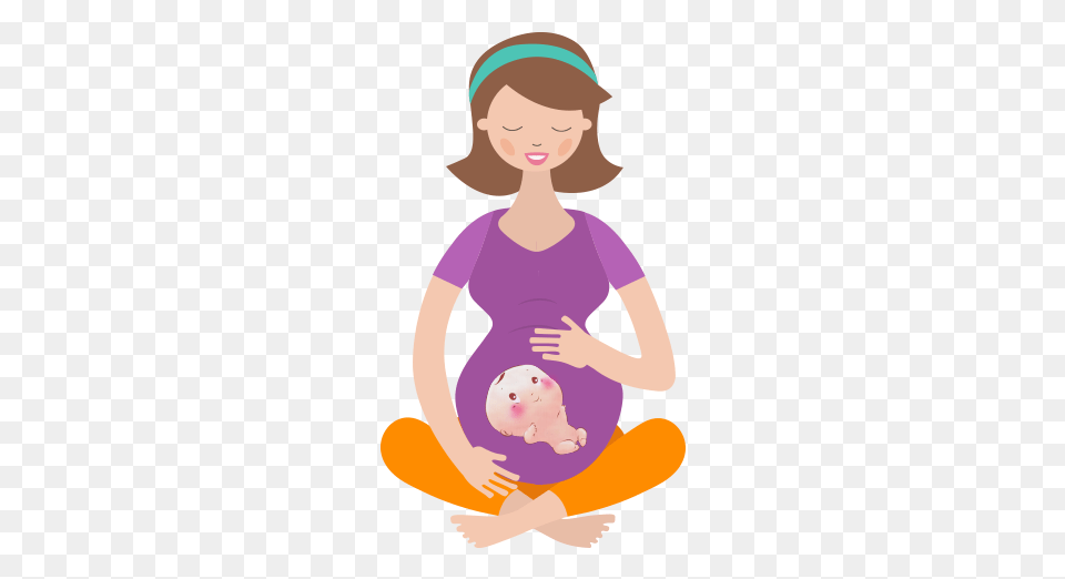 Mommy Clipart Pregnant Mom, Adult, Female, Person, Woman Png
