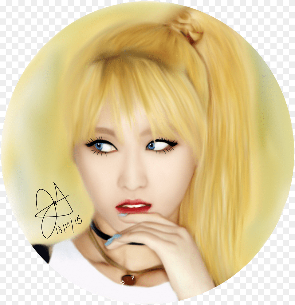 Momo Twice Blonde Hair, Adult, Photography, Person, Woman Png Image