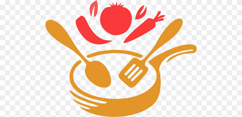 Moms Tiffinn Kitchen Cooking Logo, Cutlery, Fork, Spoon Png