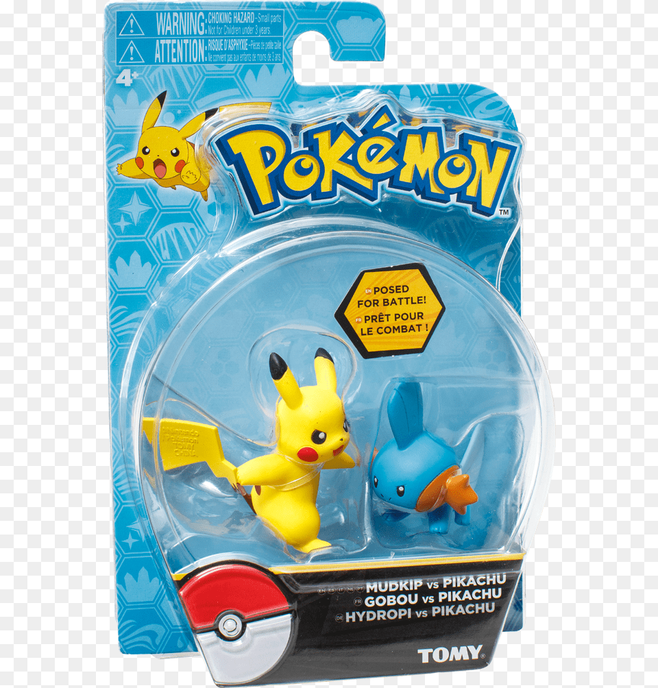 Mon 2 Pack Large Pokemon Alolan Raichu Toy, Machine, Wheel Free Png