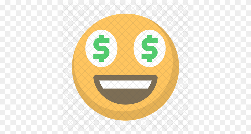 Mon Eyes Emoji Icon Wide Grin, Number, Symbol, Text Free Transparent Png
