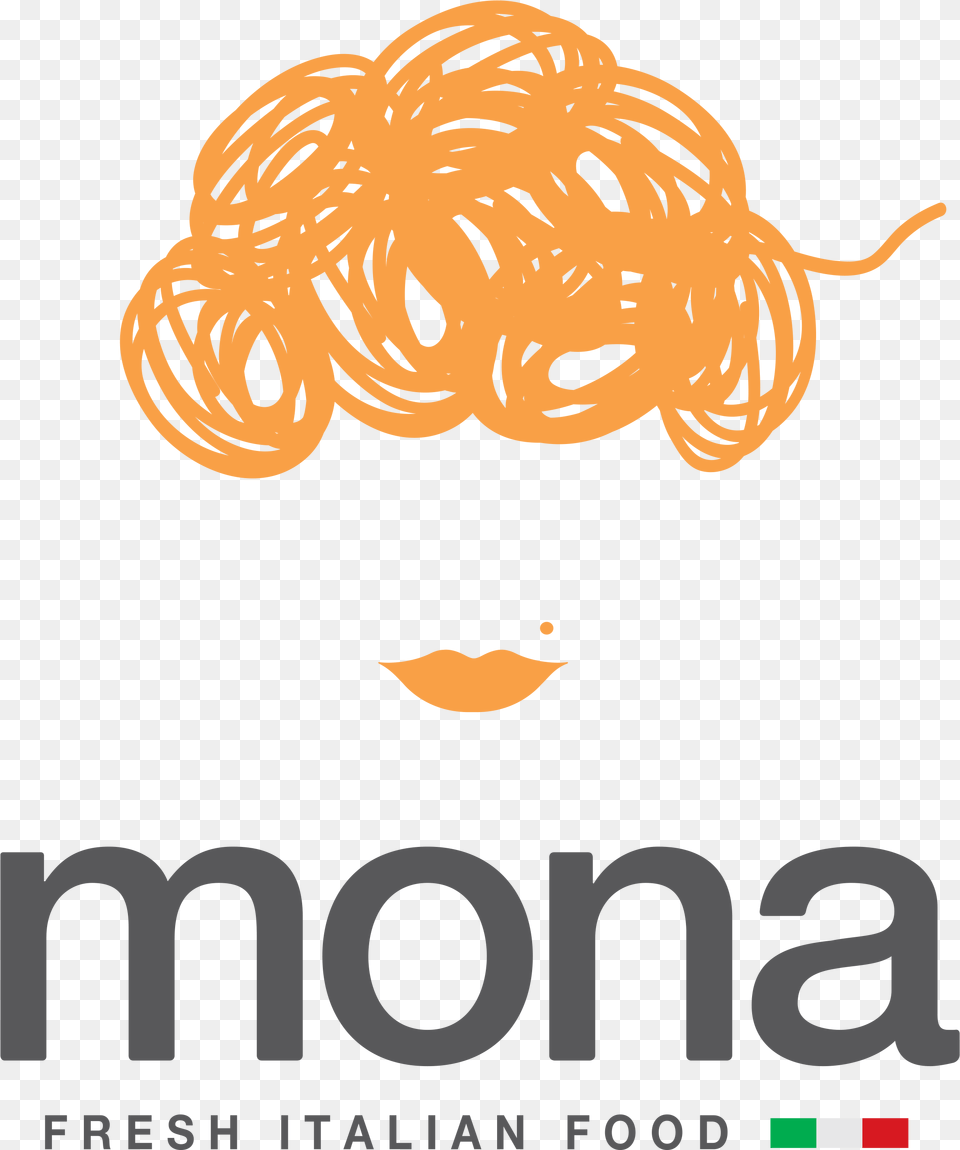 Mona Fresh Italian Food, Advertisement, Logo, Poster, Noodle Png