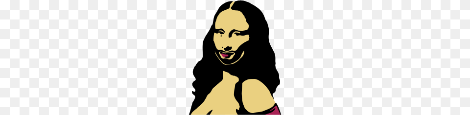 Mona Lisa Conchita Wurst, Stencil, Adult, Female, Person Free Png Download
