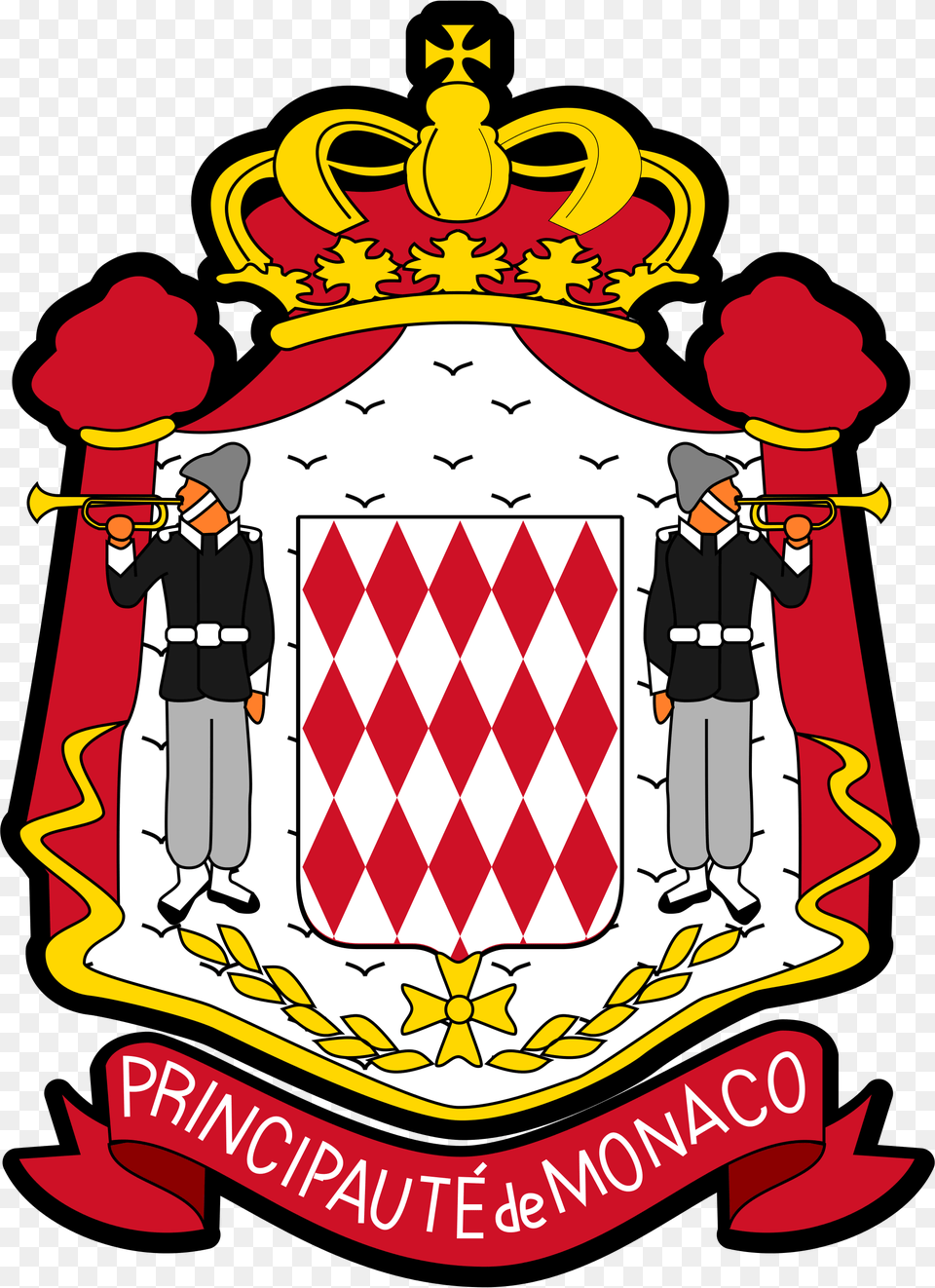 Monaco Coat Of Arm, Circus, Leisure Activities, Person, Logo Png Image
