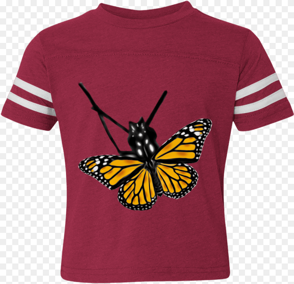 Monarch Butterfly Cartoon Printed Toddler Football Rabbit Skins, Clothing, T-shirt, Person, Animal Free Transparent Png