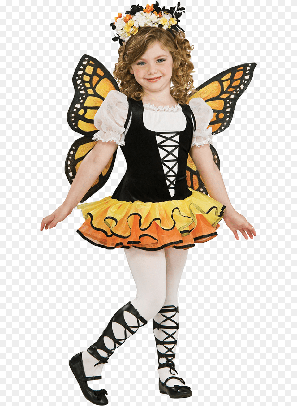 Monarch Butterfly Costume Girls Costumes For World Book Day, Child, Clothing, Female, Person Free Png