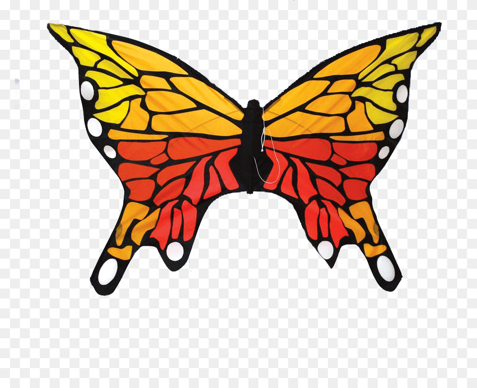 Monarch Butterfly Kite, Art, Animal, Insect, Invertebrate Png Image