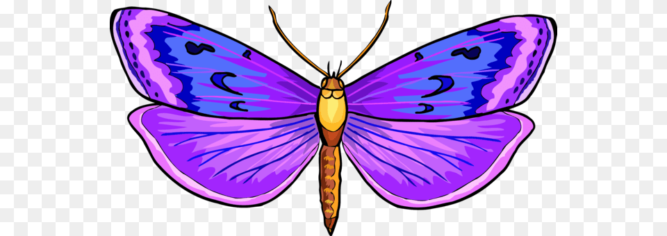 Monarch Butterfly Moth Brush Footed Butterflies Wing Purple, Animal, Insect, Invertebrate Free Transparent Png