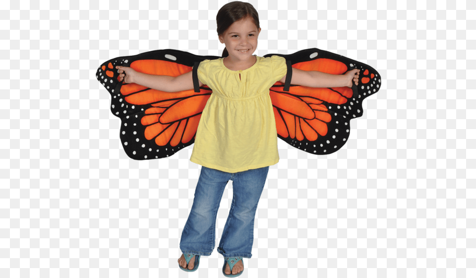 Monarch Butterfly Wings Set Monarch Butterfly, Blouse, Jeans, Pants, Clothing Png Image