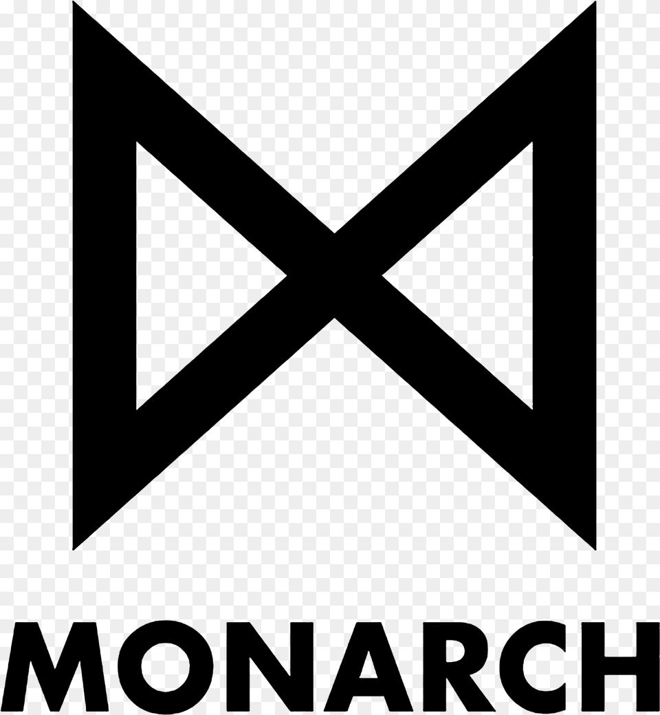 Monarch Logo By Awesomeness360 Db2zbmi Monarch Godzilla Logo, Gray Free Png