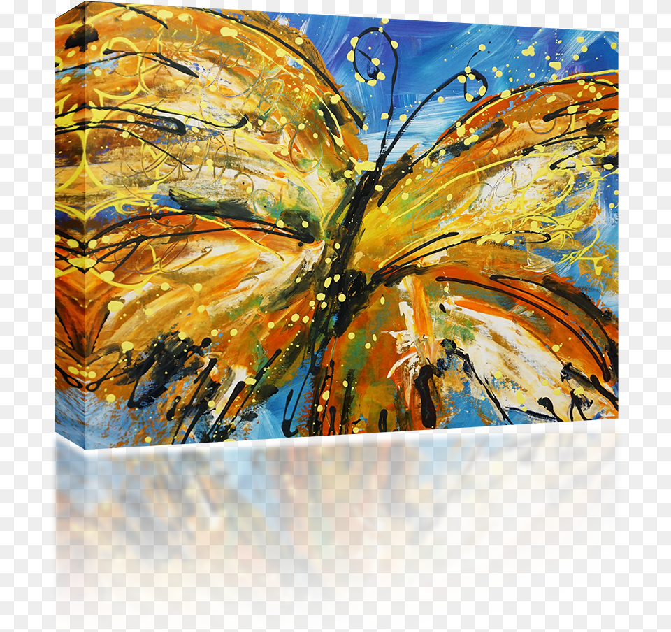 Monarch Modern Art, Collage, Modern Art, Painting, Canvas Free Transparent Png