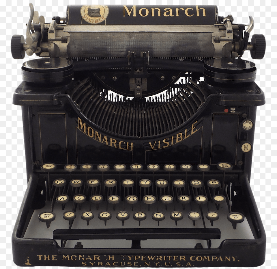 Monarch Vintage Typing Machine, Computer Hardware, Electronics, Hardware, Car Free Png