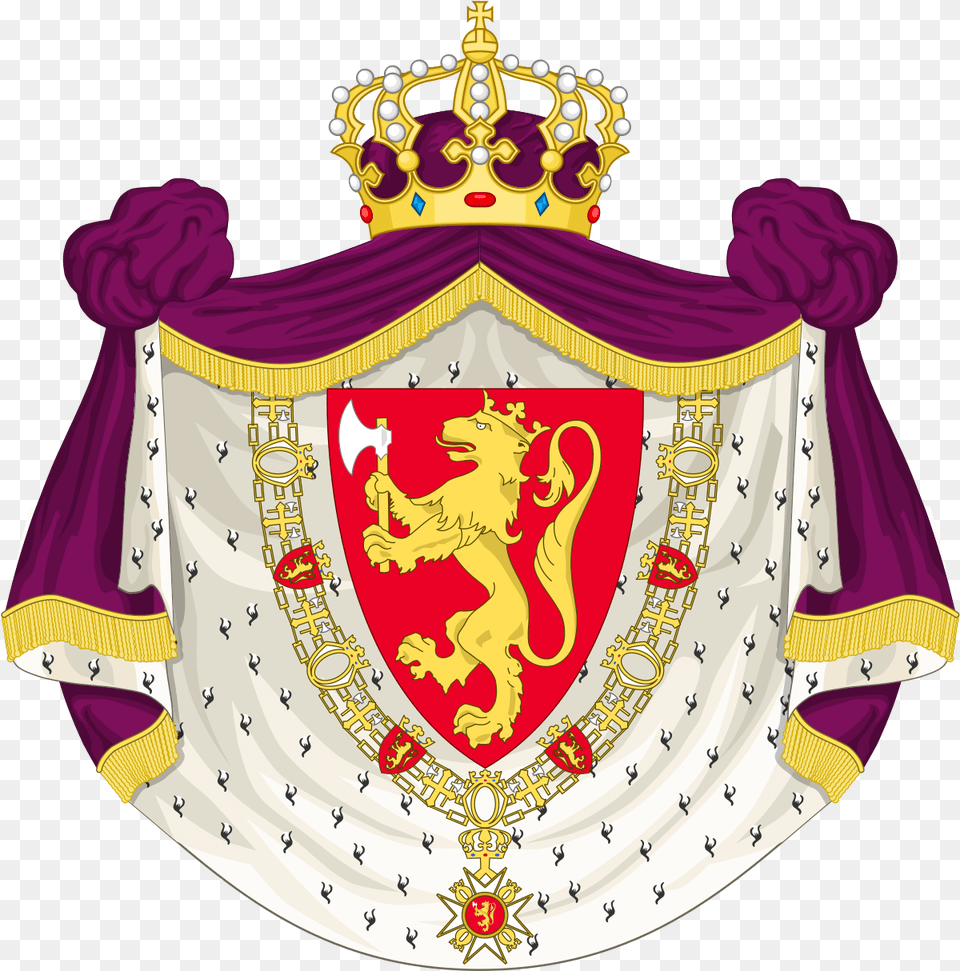 Monarchy Of Norway Wikipedia Coat Of Arms Of Sweden, Accessories, Jewelry, Armor Png Image