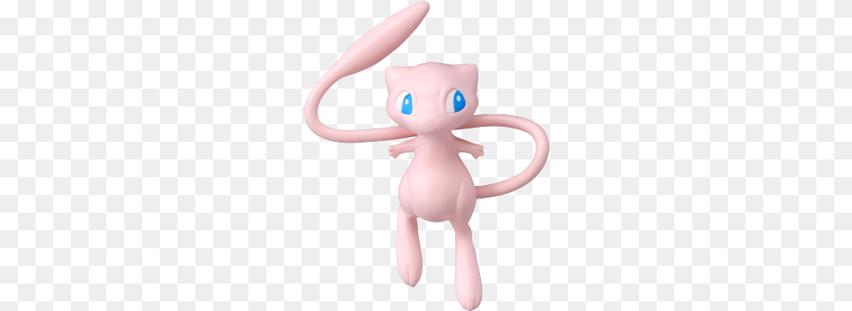 Moncolle Ex Asia Ver Mew Juguete Pokemon, Toy, Plush, Baby, Person Png Image