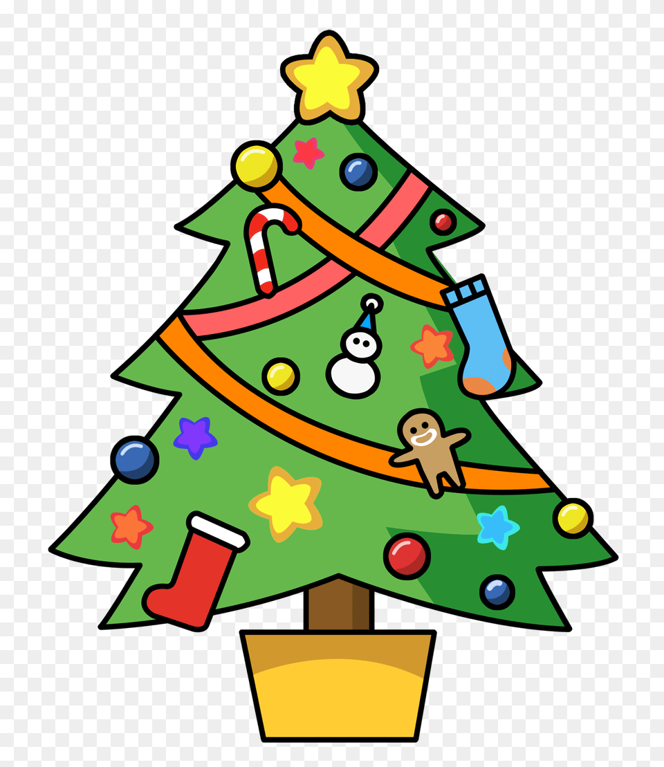 Monday Christmas Cliparts, Christmas Decorations, Festival, Christmas Tree, Baby Free Png