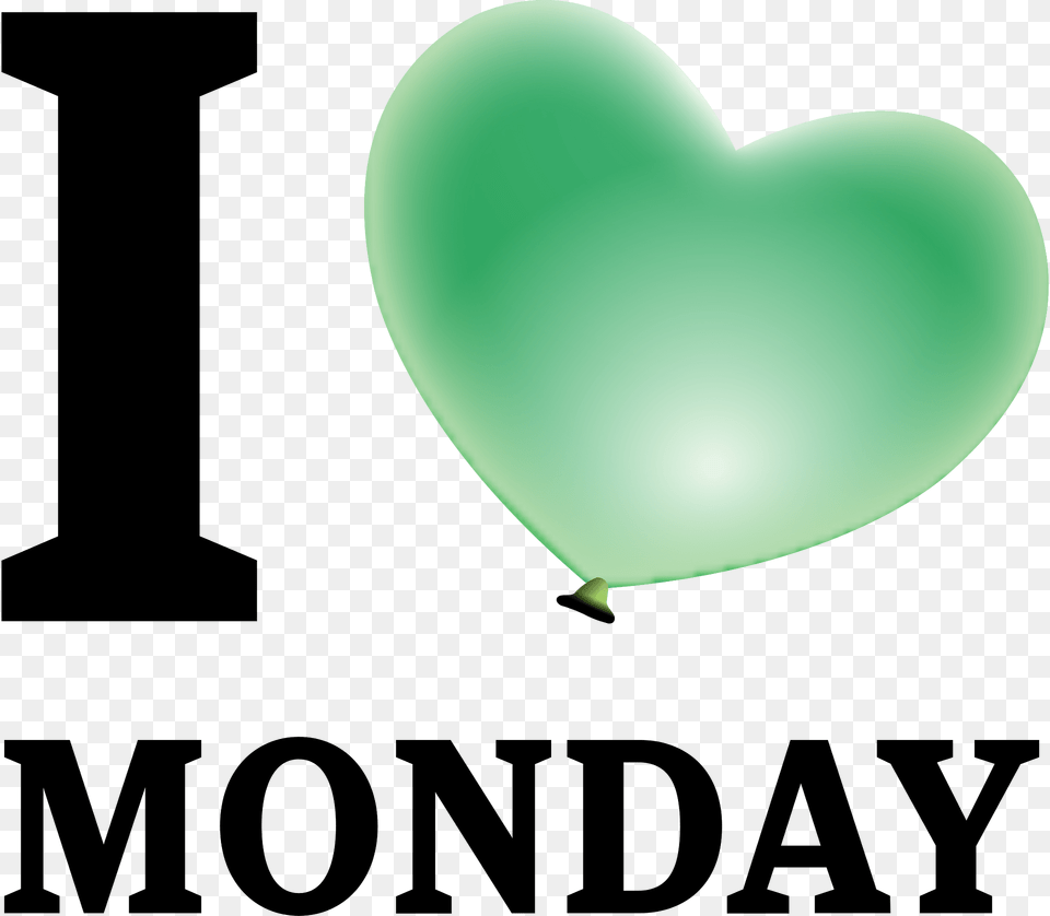 Monday Clipart, Balloon, Green Free Png Download