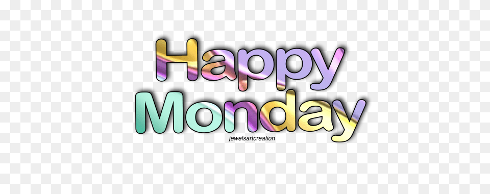 Monday Days Months Seasons Day Happy Monday, Purple, Light, Text Free Png