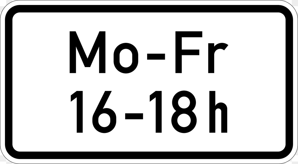 Monday Friday, Symbol, Text, Number, White Board Free Png
