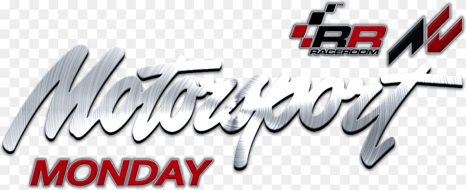 Monday Is Pc Race Night Featuring Race Room Or Assetto Calligraphy, Logo, Text Free Png Download