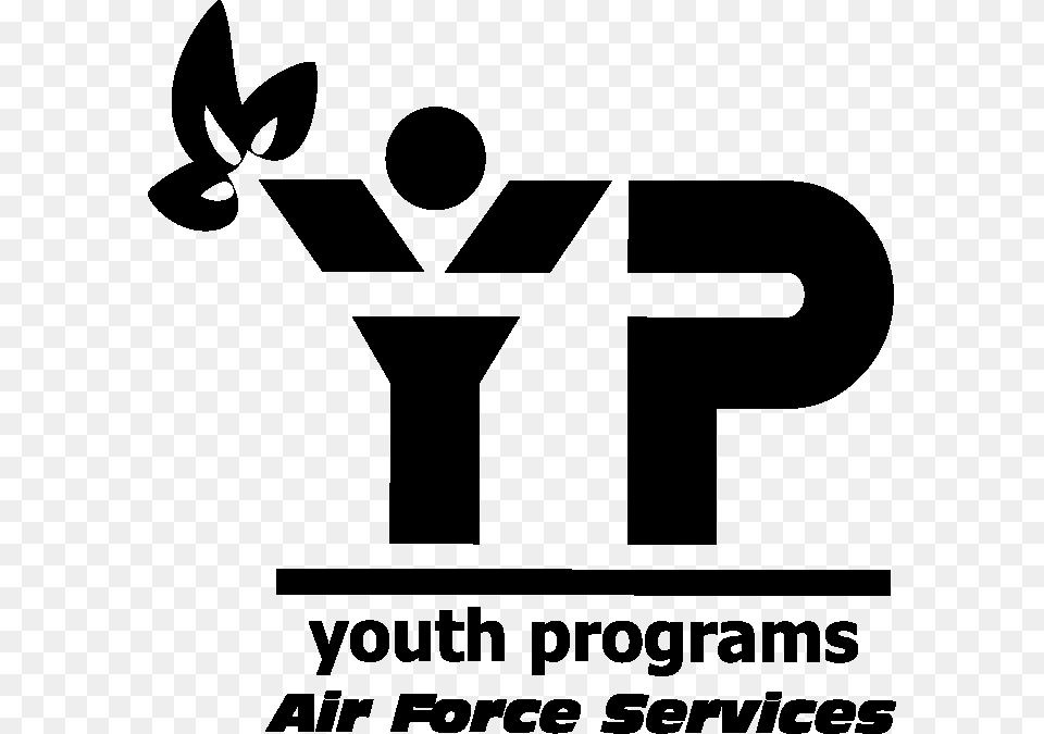 Monday July 01 2013 Air Force Services Youth Programs, Stencil, Logo Free Png