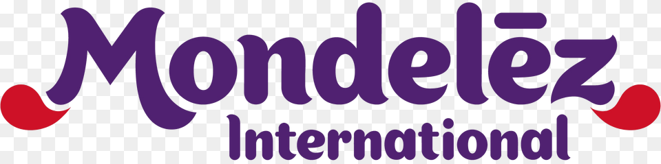 Mondelez International Logo, Purple, Text Free Png
