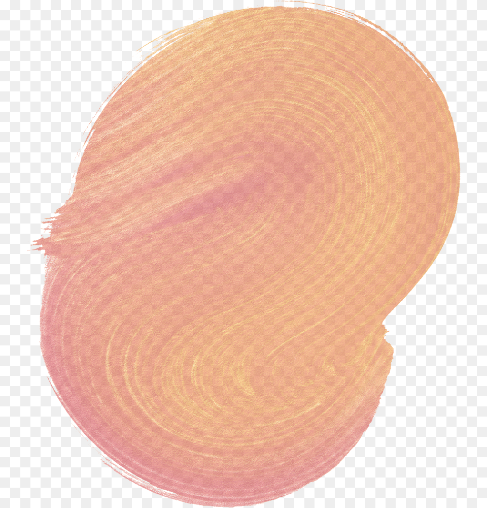 Mondi Brush Orange 1 Lores Circle, Home Decor, Texture Free Png