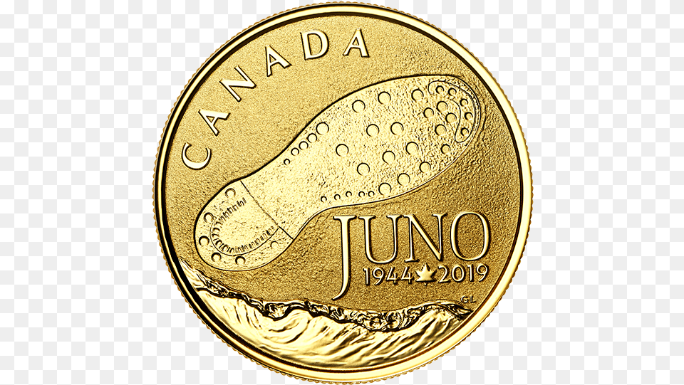 Moneda De Canada 2019, Gold, Coin, Money Free Png Download