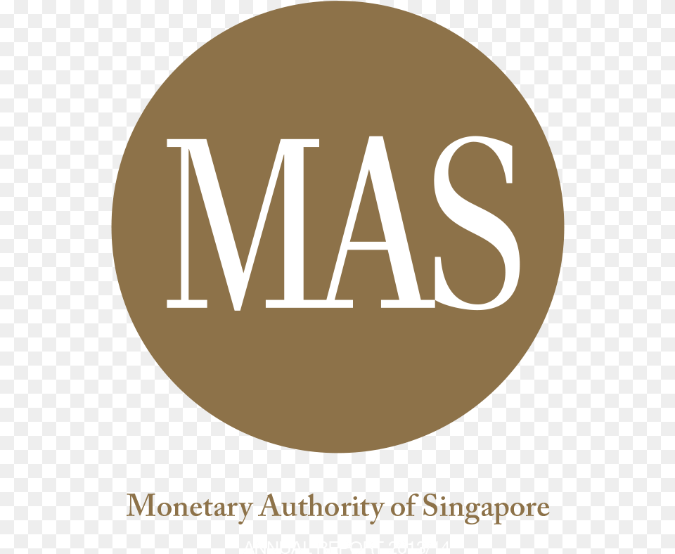 Monetary Authority Of Singapore Logo, Disk, Text Free Png Download