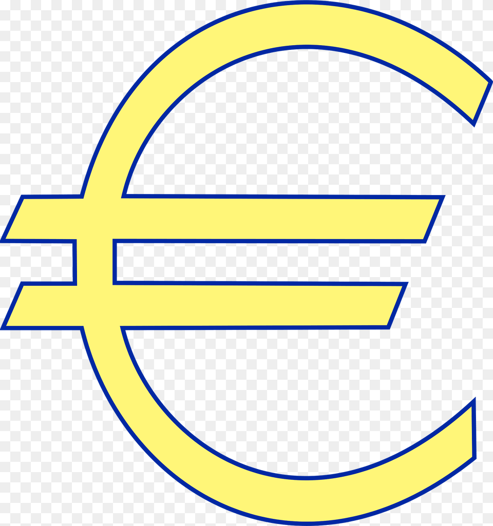 Monetary Euro Symbol Clipart, Logo Free Png