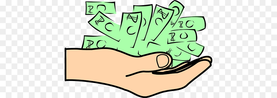 Money Body Part, Hand, Person, Text Free Png