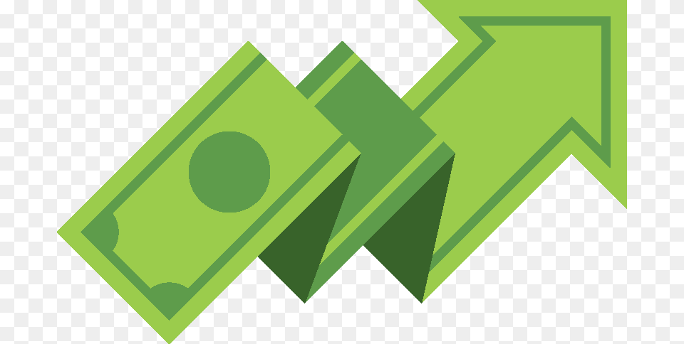 Money Arrow, Green Free Transparent Png