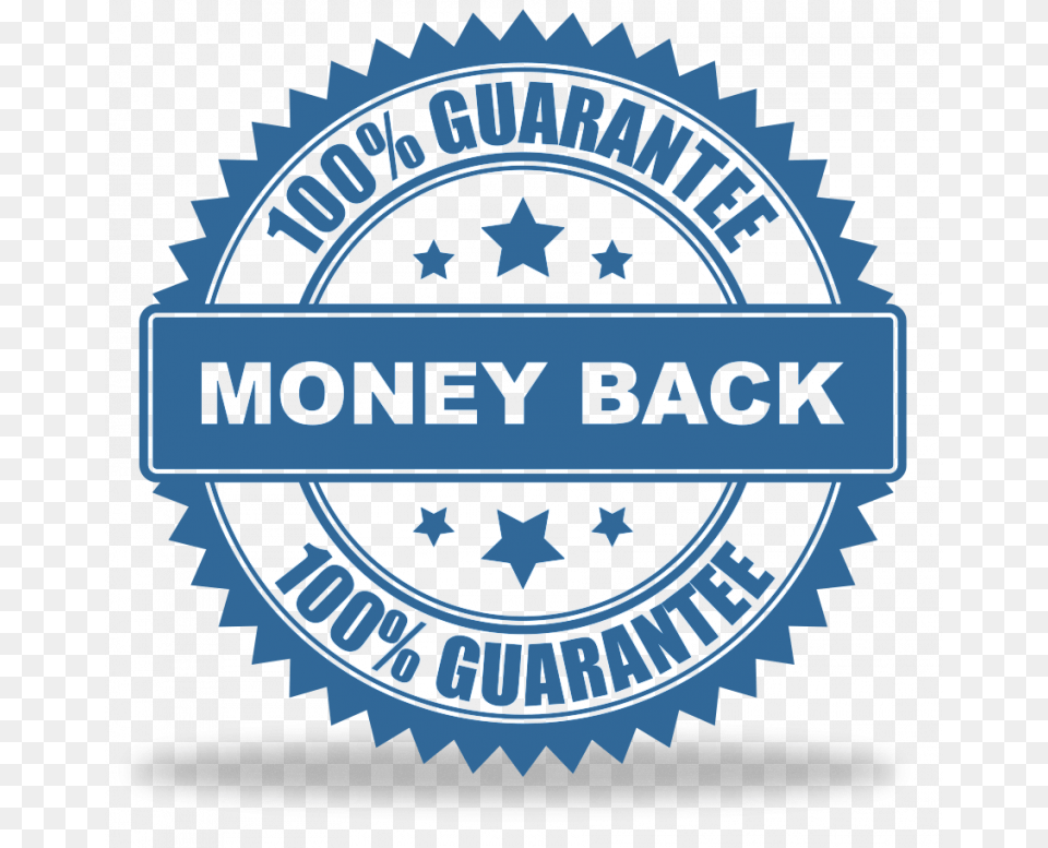 Money Back Guarantee 100 Money Back Guarantee, Badge, Logo, Symbol, Emblem Free Png