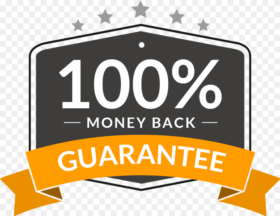 Money Back Guarantee Download 100 Money Back Guarantee, Symbol, Sign, Logo, Text Png